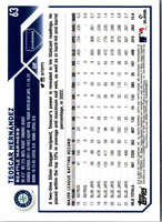 2023 Topps Chrome Teoscar HernÃ¡ndez #63