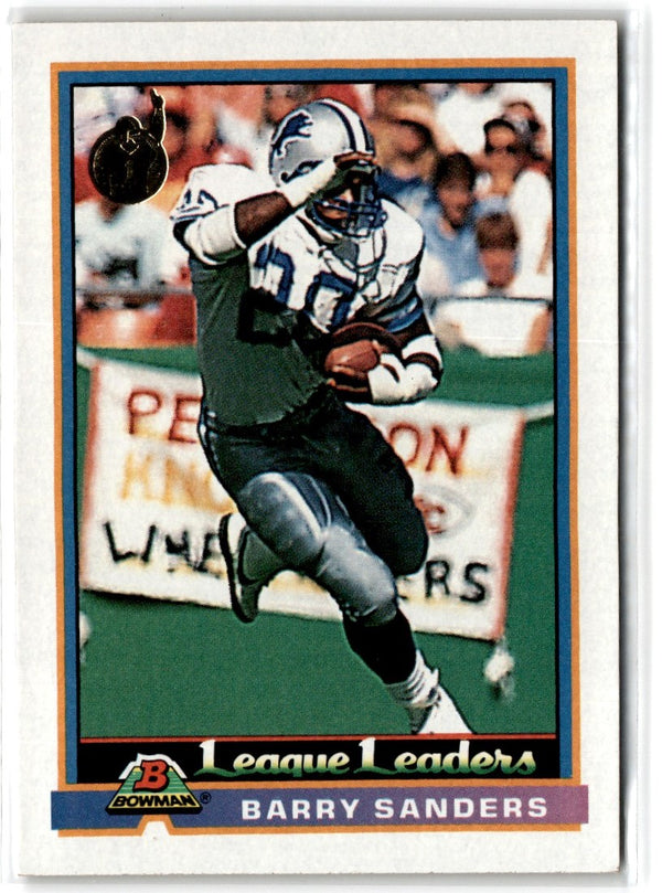 1991 Bowman Barry Sanders #273