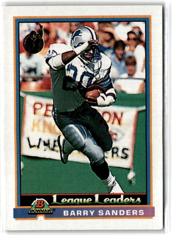 1991 Bowman Barry Sanders #273