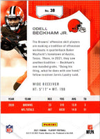 2021 Panini Playoff Red Zone Odell Beckham Jr. #38