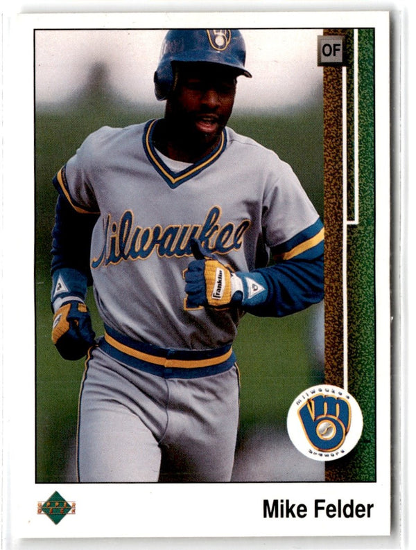 1989 Upper Deck Mike Felder #252