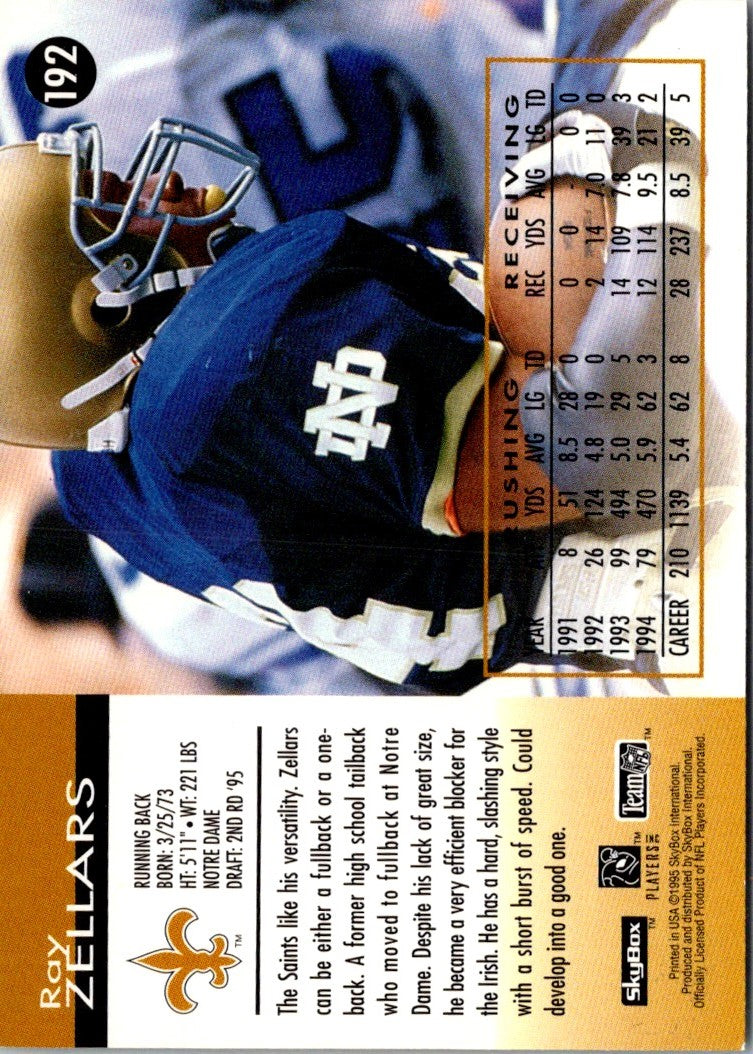 1995 SkyBox Impact Ray Zellars