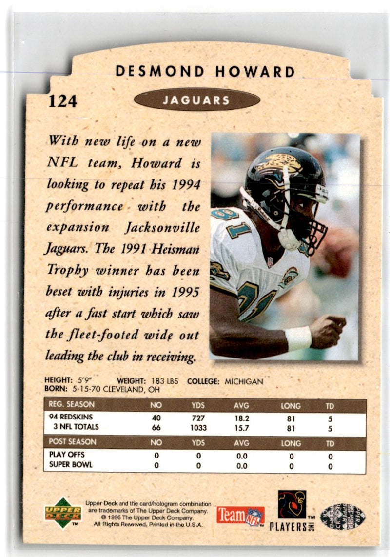 1995 SP Championship Desmond Howard