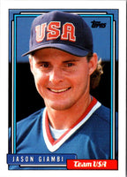 1992 Topps Traded Jason Giambi #40T