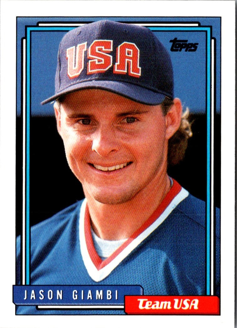 1992 Topps Traded Jason Giambi