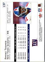 2001 Fleer Premium Amani Toomer #137