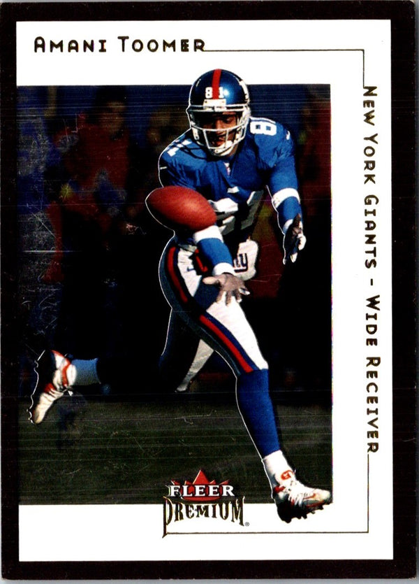 2001 Fleer Premium Amani Toomer #137