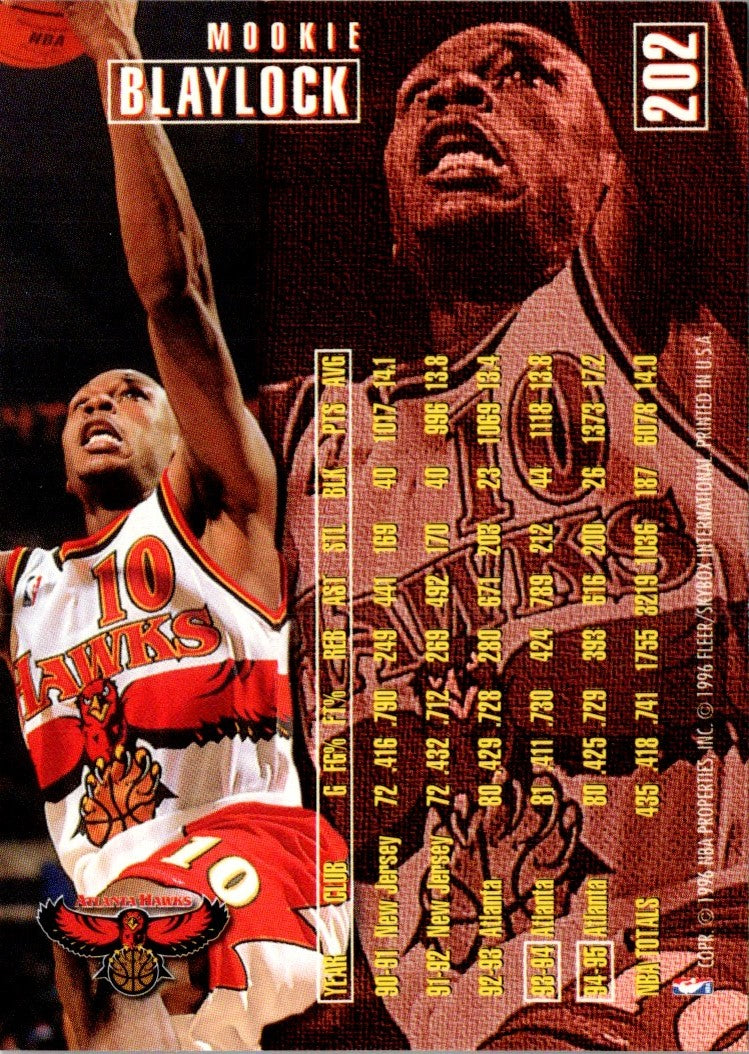 1997 Fleer Mookie Blaylock