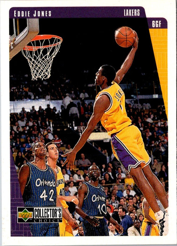 1997 Collector's Choice European Eddie Jones #63