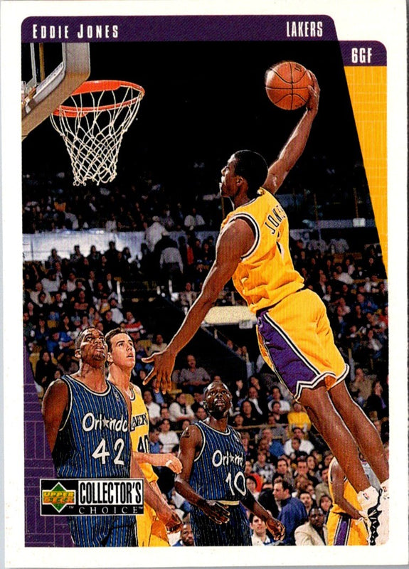 1997 Collector's Choice European Eddie Jones #63