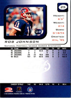 1999 Leaf Rookies & Stars Rob Johnson #25