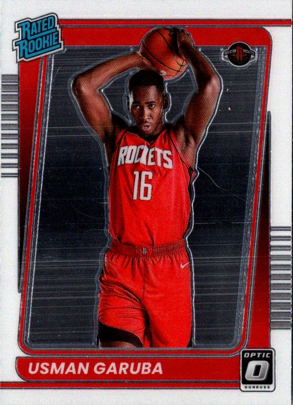 2021 Donruss Optic Choice Red & Green Usman Garuba #188