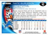 2010 Topps Nate Burleson #43