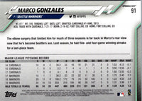 2020 Topps Opening Day Marco Gonzales #91