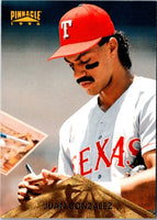 1996 Pinnacle Juan Gonzalez #38