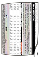 2023 Topps Big League Liam Hendriks #104