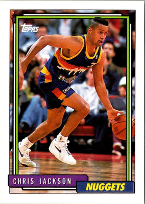 1992 Topps Gold Chris Jackson #8
