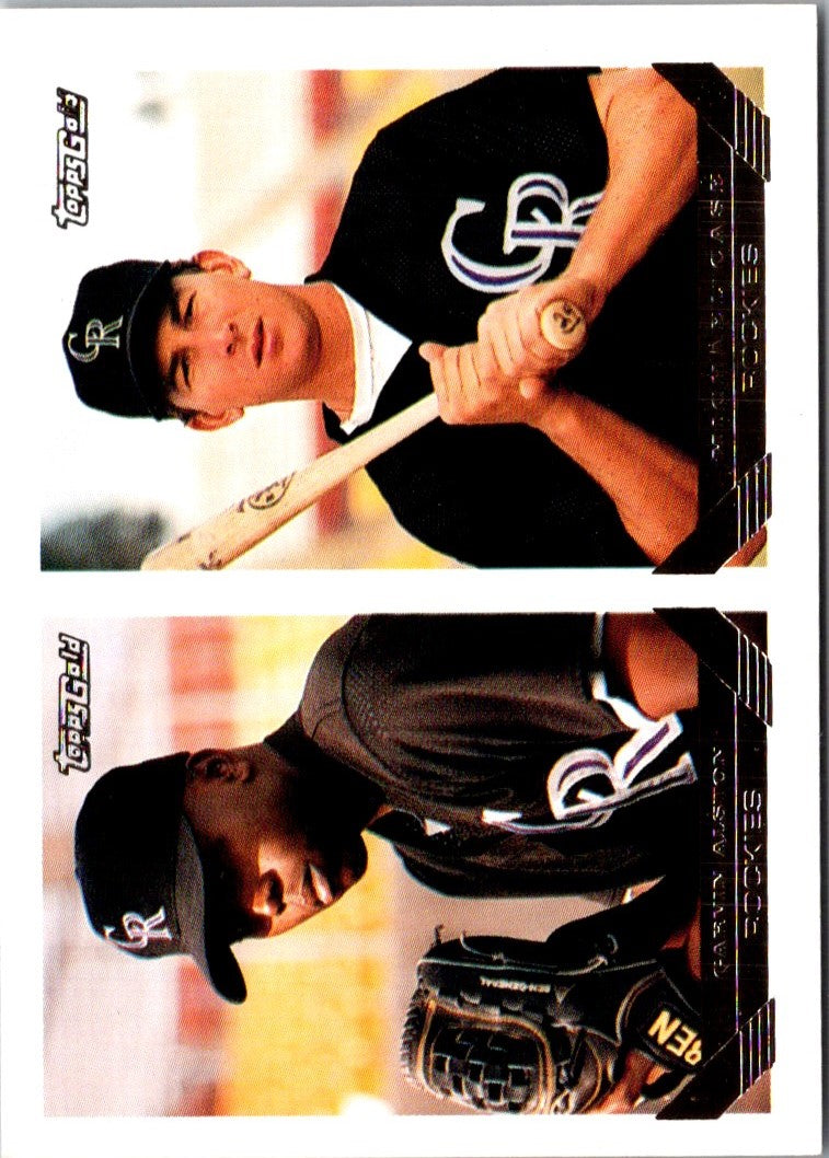 1993 Topps Gold Garvin Alston/Michael Case