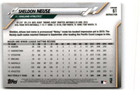 2020 Topps Chrome Sheldon Neuse #61 Rookie