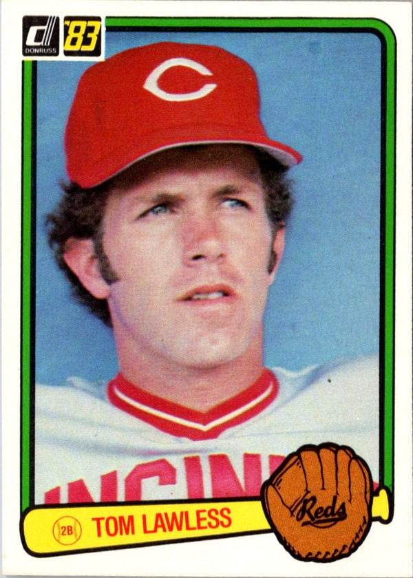 1983 Donruss Tom Lawless #400 Rookie