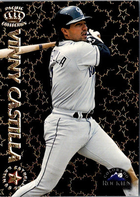 1996 Pacific Crown Collection Estrellas Latinas Vinny Castilla #EL-8