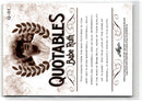 2016 Leaf Babe Ruth Collection Quotables Babe Ruth