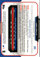 2015 Bowman Chrome Joey Gallo #185 Rookie