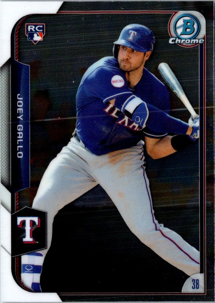 2015 Bowman Chrome Joey Gallo