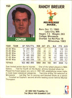 1989 Hoops Randy Breuer #153