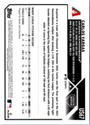 2023 Topps Update Carlos Vargas