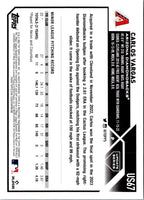 2023 Topps Update Carlos Vargas #US67 Rookie