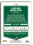 2021 Donruss Optic Carolina Blue & White Tucker Davidson