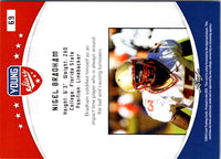 2012 Leaf Young Stars Nigel Bradham #69