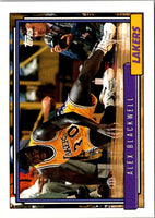 1992 Topps Alex Blackwell #371 Rookie