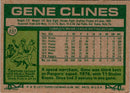 1977 Topps Gene Clines
