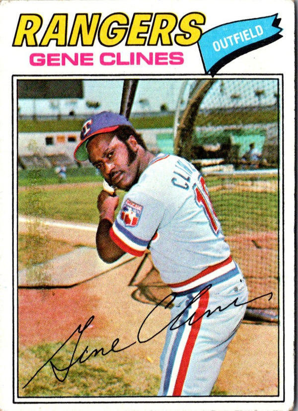 1977 Topps Gene Clines #237