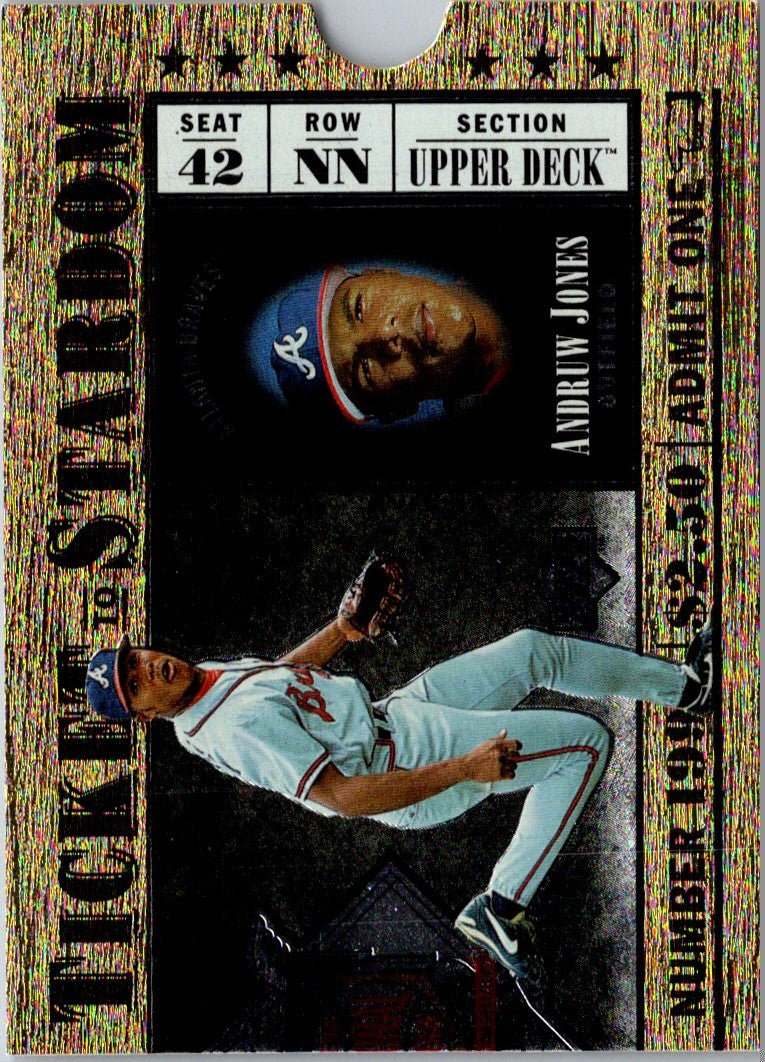 1997 Upper Deck Ticket to Stardom Andruw Jones