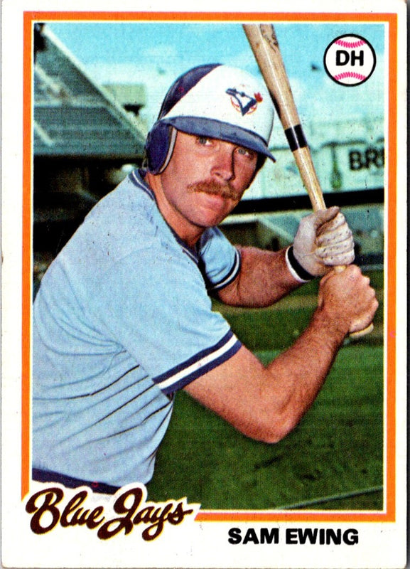 1978 Topps Sam Ewing #344 Rookie