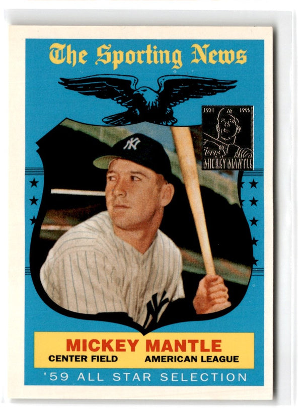 1997 Topps Mickey Mantle Reprints Mickey Mantle #27