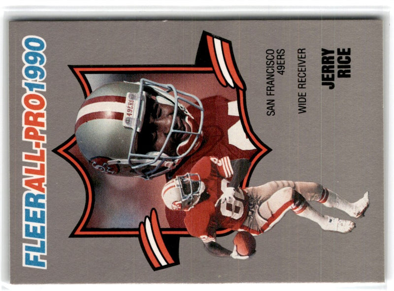 1990 Fleer All-Pro Jerry Rice