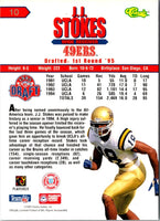 1995 Classic NFL Rookies Silver J.J. Stokes #10