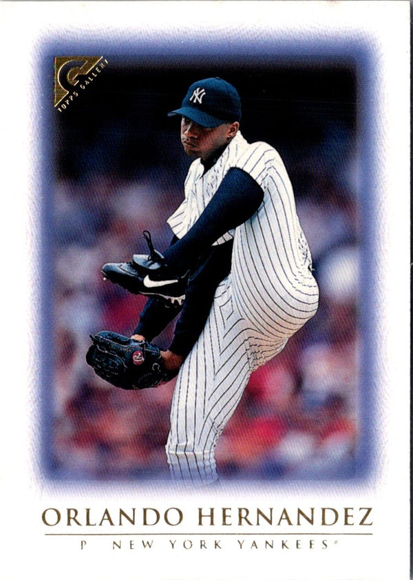 1999 Topps Gallery Orlando Hernandez #95