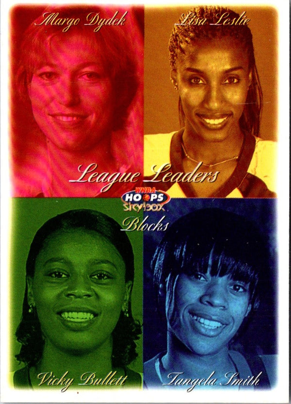 1999 Hoops WNBA Margo Dydek/Lisa Leslie/Tangela Smith/Vicky Bullett #14