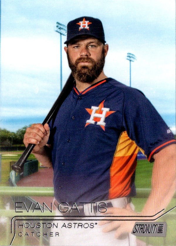 2015 Stadium Club Evan Gattis #97