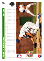 1992 Upper Deck Danny Jackson #104