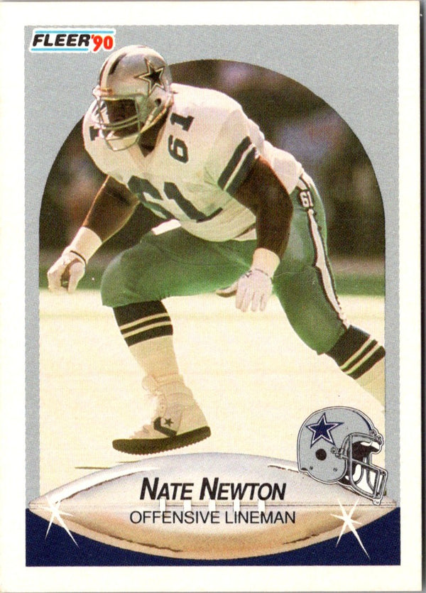 1990 Fleer Nate Newton #393