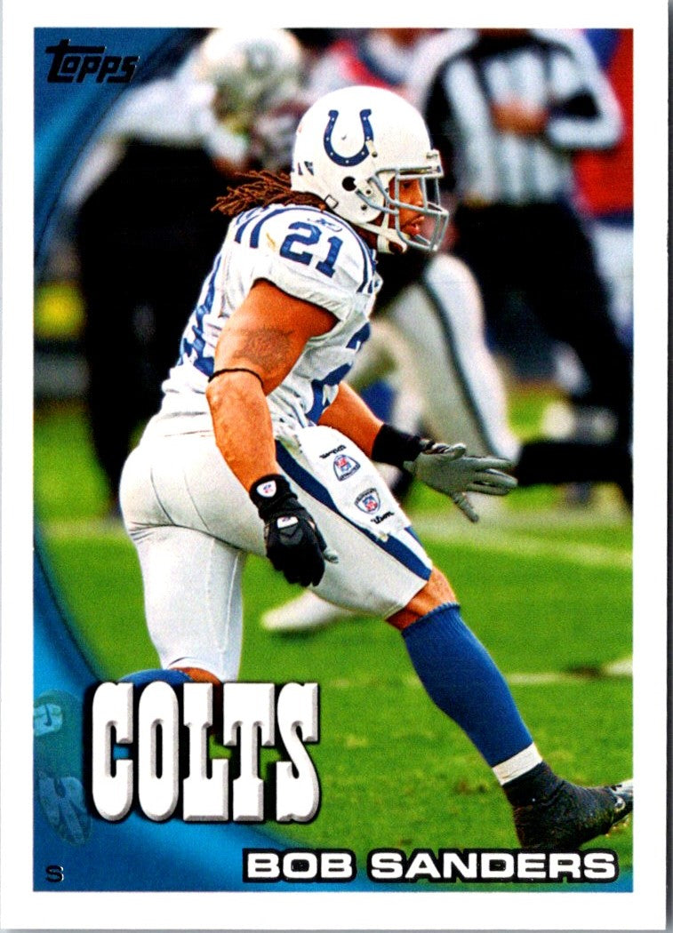2010 Topps Bob Sanders
