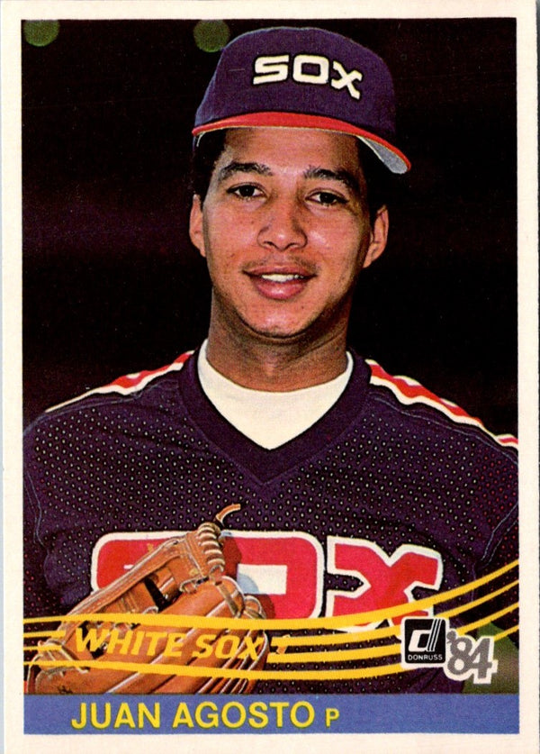 1984 Donruss Juan Agosto #208 Rookie