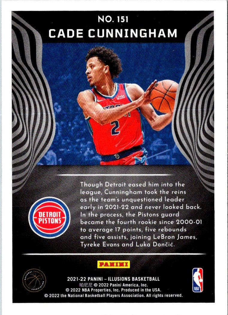 2022 Panini Cade Cunningham