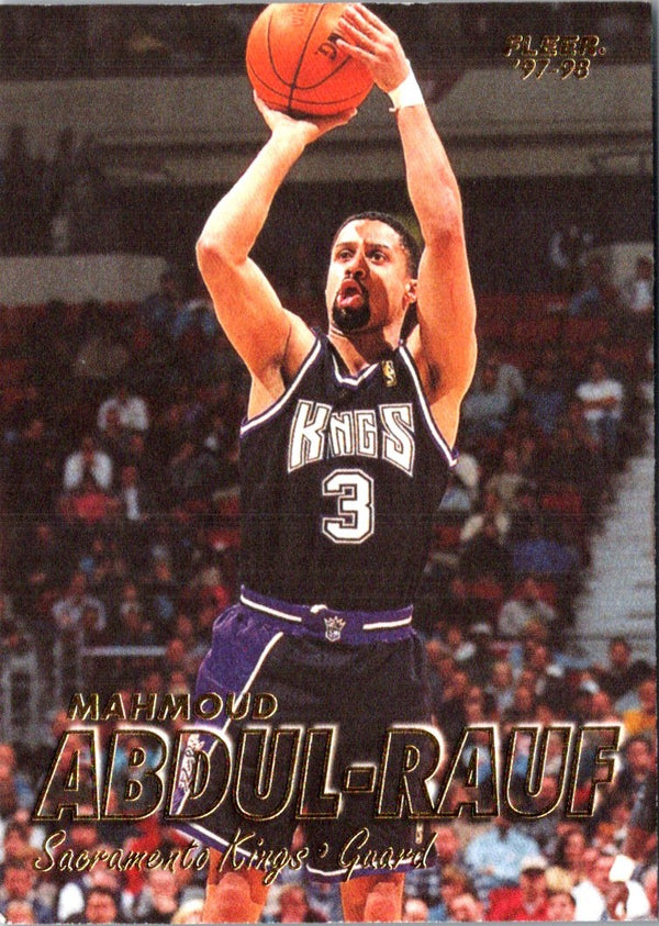 1997 Fleer Mahmoud Abdul-Rauf #109